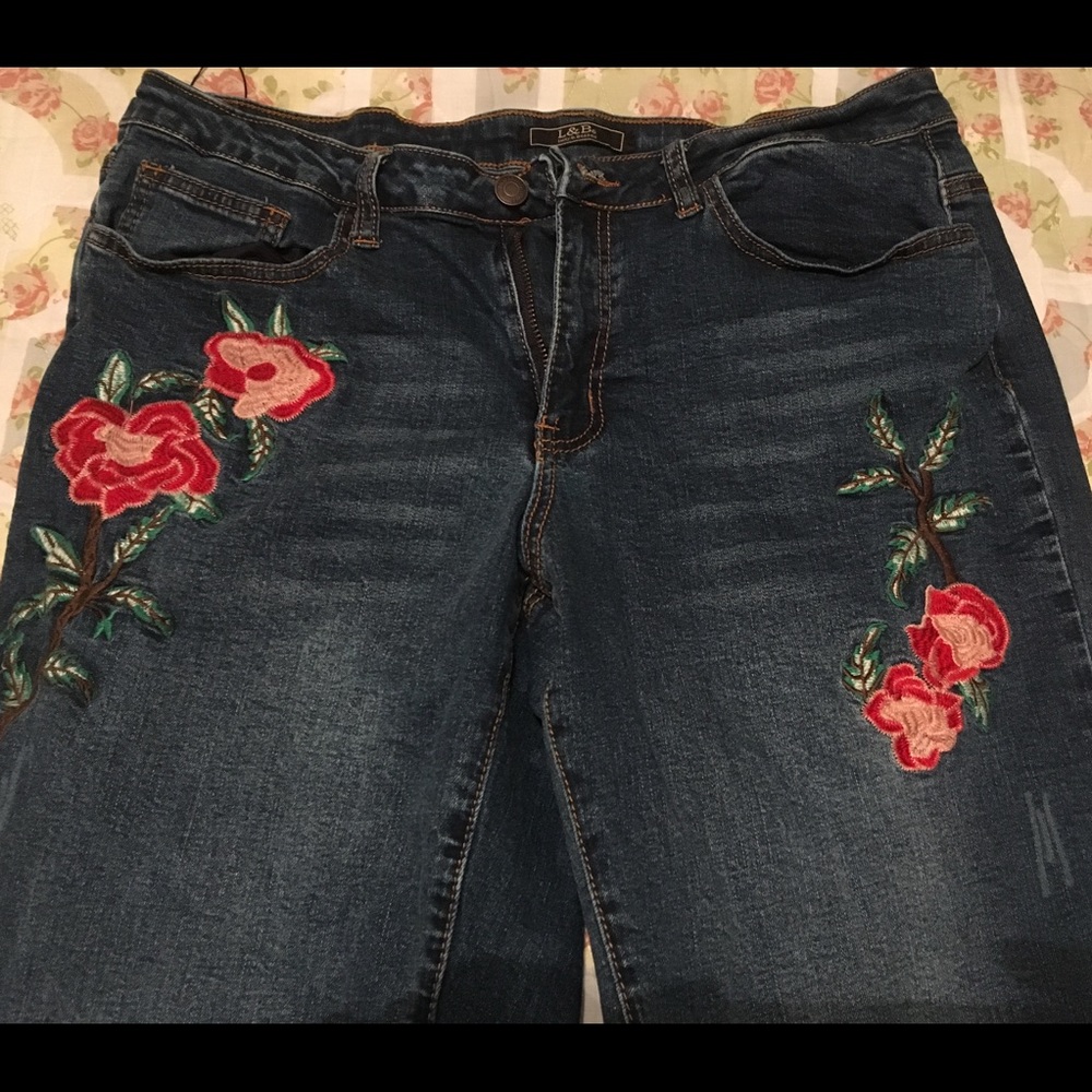 Crop jeans